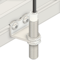 66-212-1 MODULAR SOLUTIONS ALUMINUM BRACKET<br>12MM SENSOR HOLDING